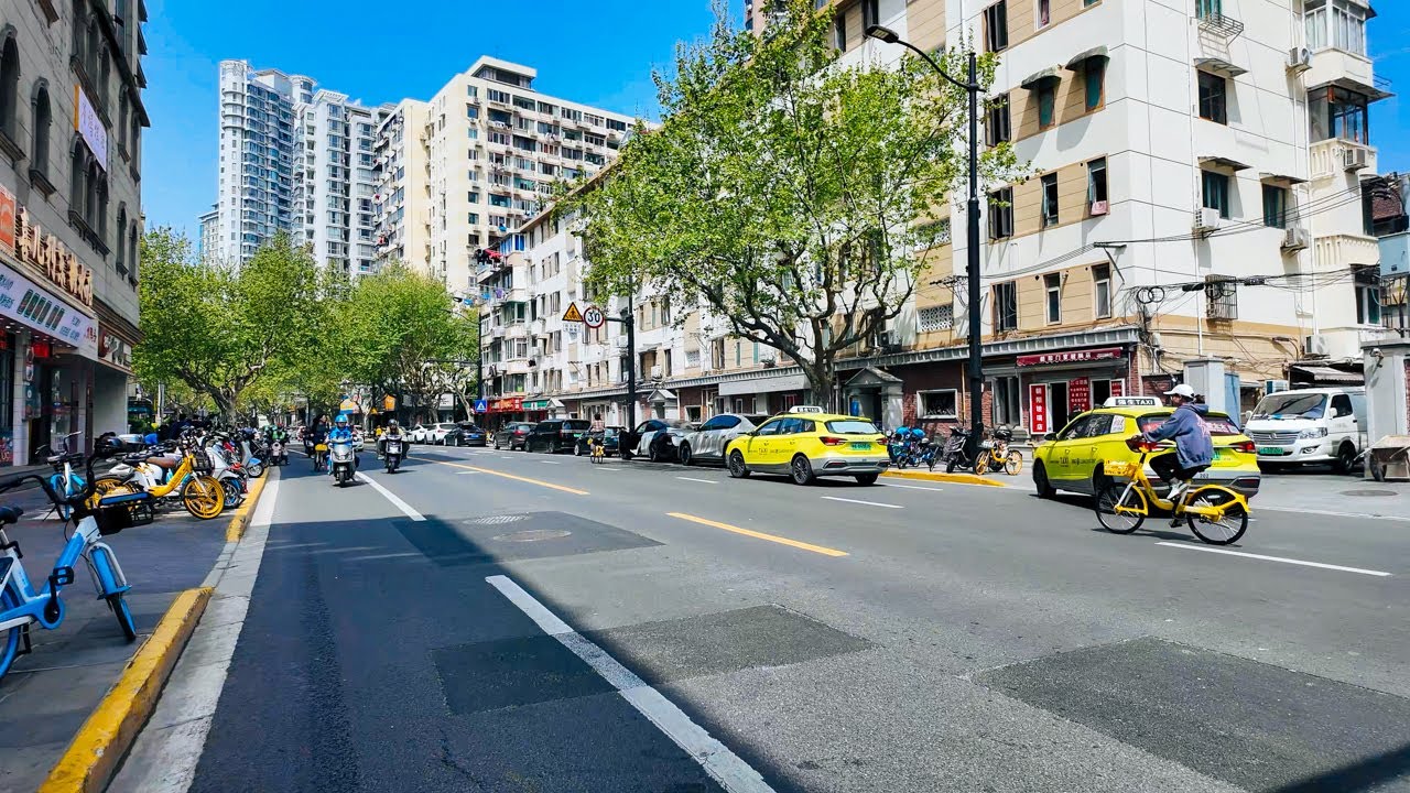 Dingxi Road, Changning District, Shanghai Walking Tour【4K】