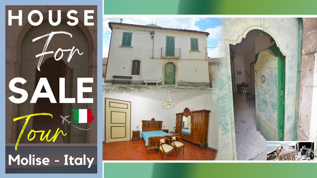 Incredible character historic palace with garden for sale Italy, Molise | Property Tour Italian Town