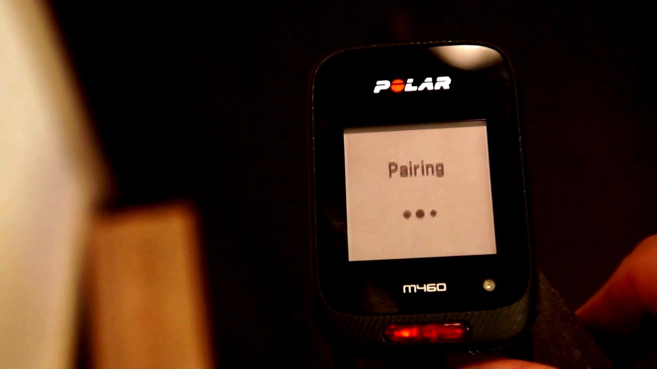 Pairing Powertap P1s with Polar M460
