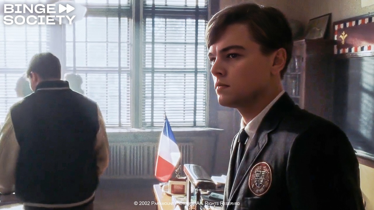 Catch Me If You Can (2002): Frank Fakes Being a Substitute Teacher | Full Scene