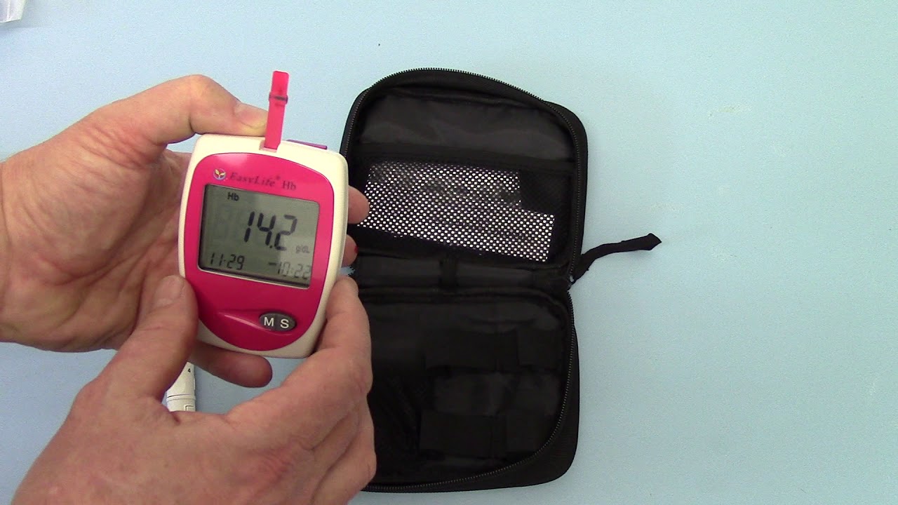 Tips on getting an accurate Haemoglobin reading at home