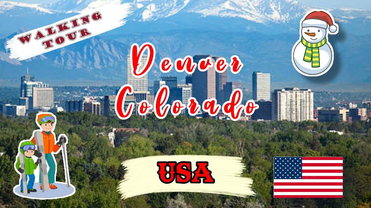 ❄️ Downtown Denver Walking Tour - Colorado ❄️