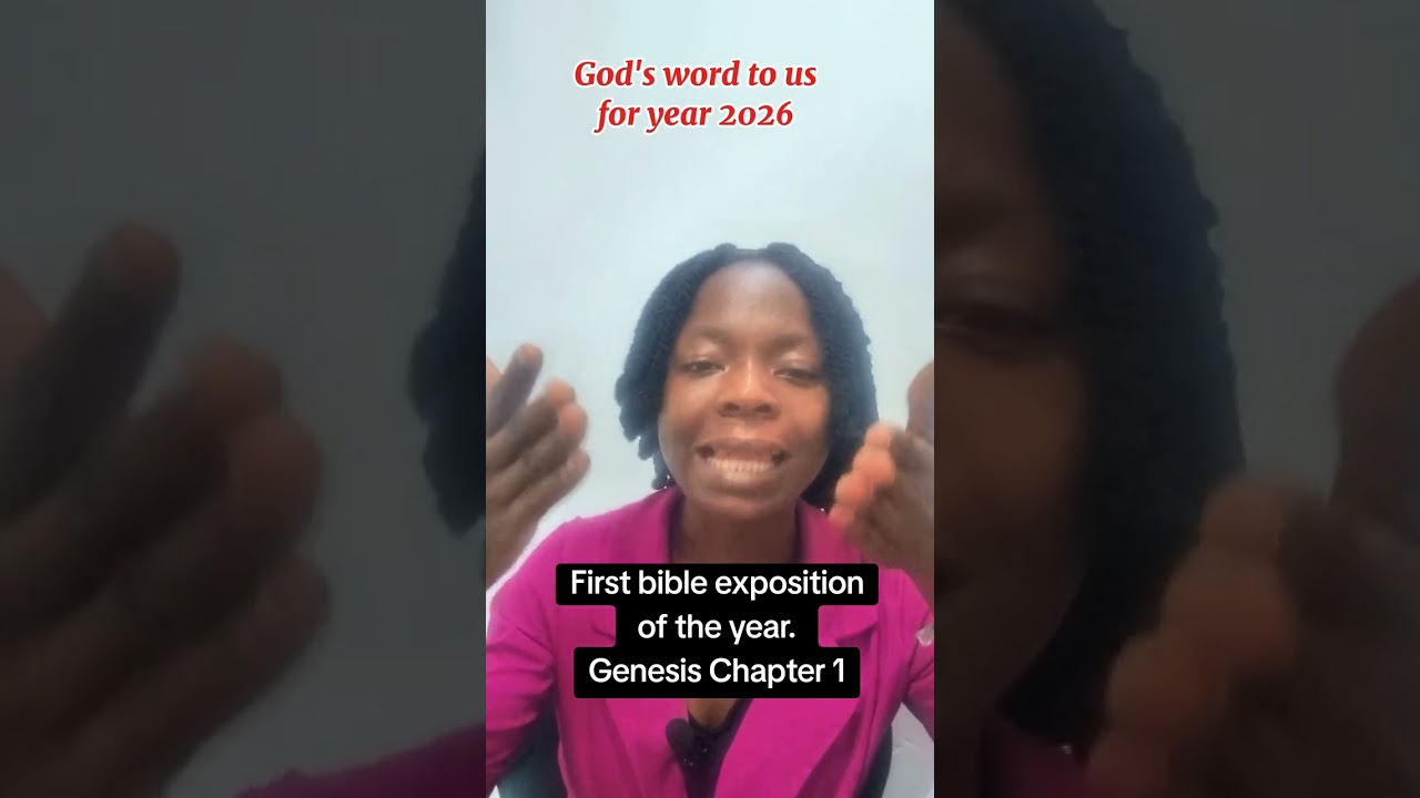 God's word for you. Listen and Be blessed. #godsword #christianity #genesis1 #explore #exposition 