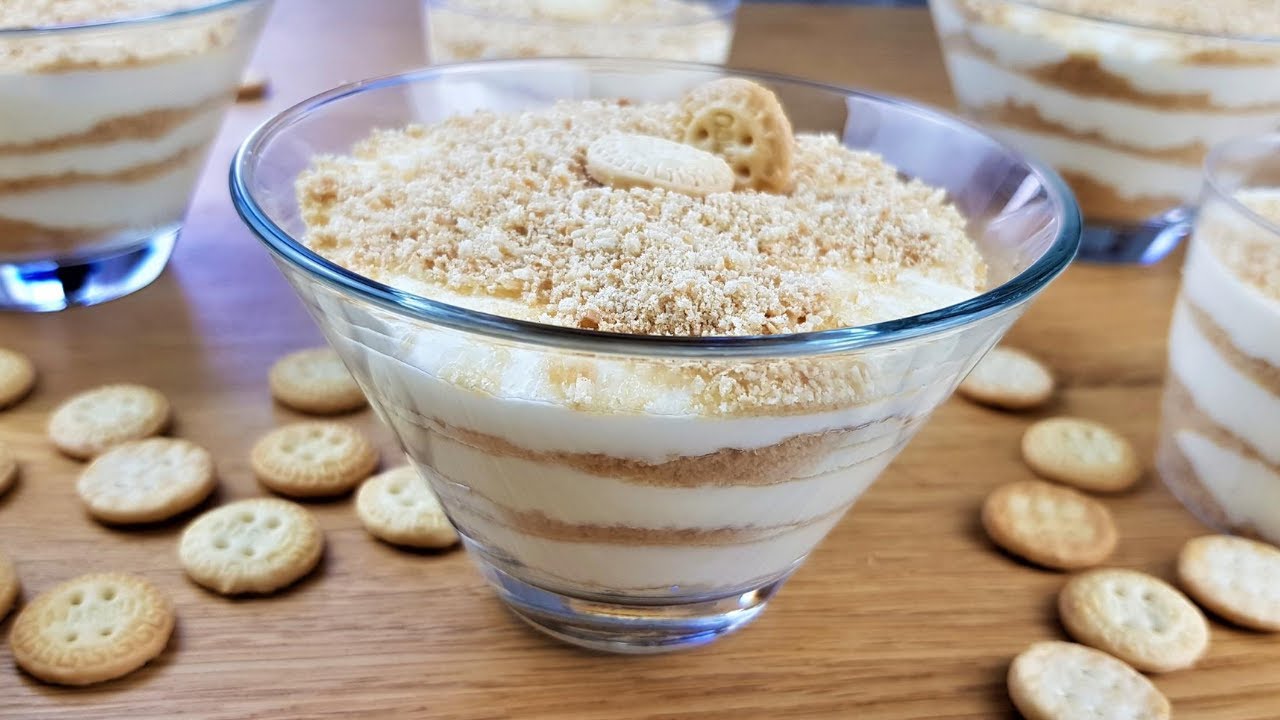 Solo 3 ingredientes lleva este postre y se prepara en muy poco tiempo. Serradura Portuguesa