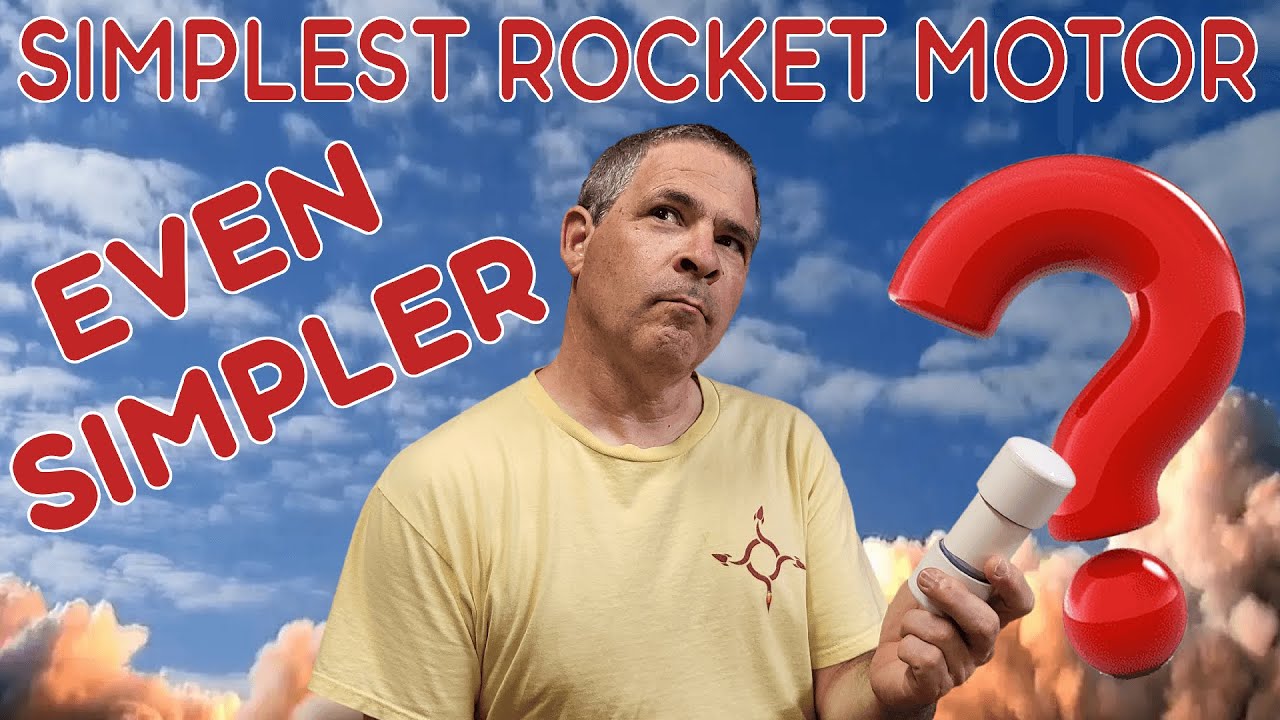 Making our simplest homemade rocket motor even simpler?