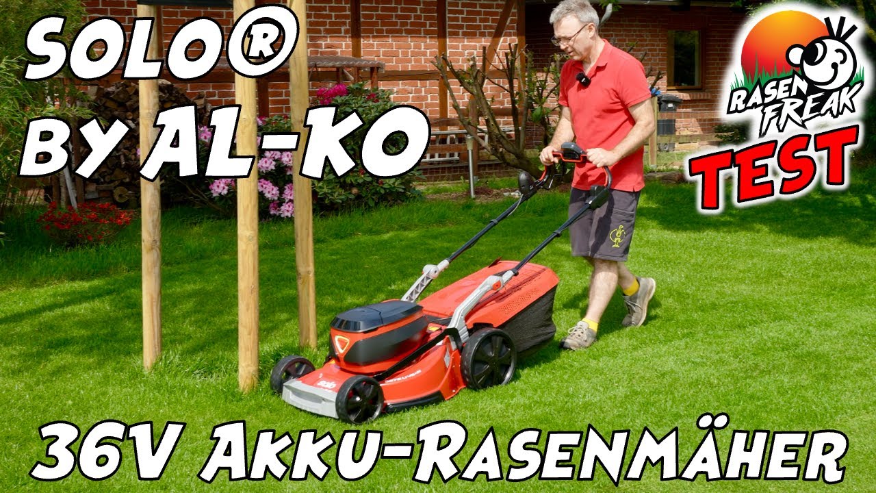 AKKU Rasenmäher solo® by AL-KO 5272 Li VS-W im Test beim Rasenfreak