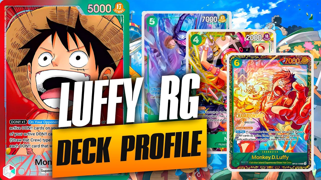🔥 DEFENSIVO ES UN RATO!! DECK PROFILE LUFFY RG OP14 🔥 One Piece TCG