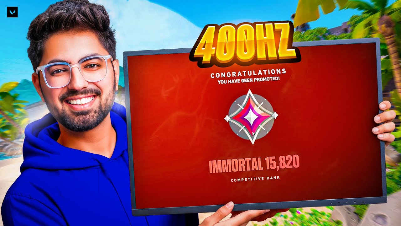 400 Hz to Immortal | Day 1🔴 VALORANT LIVE