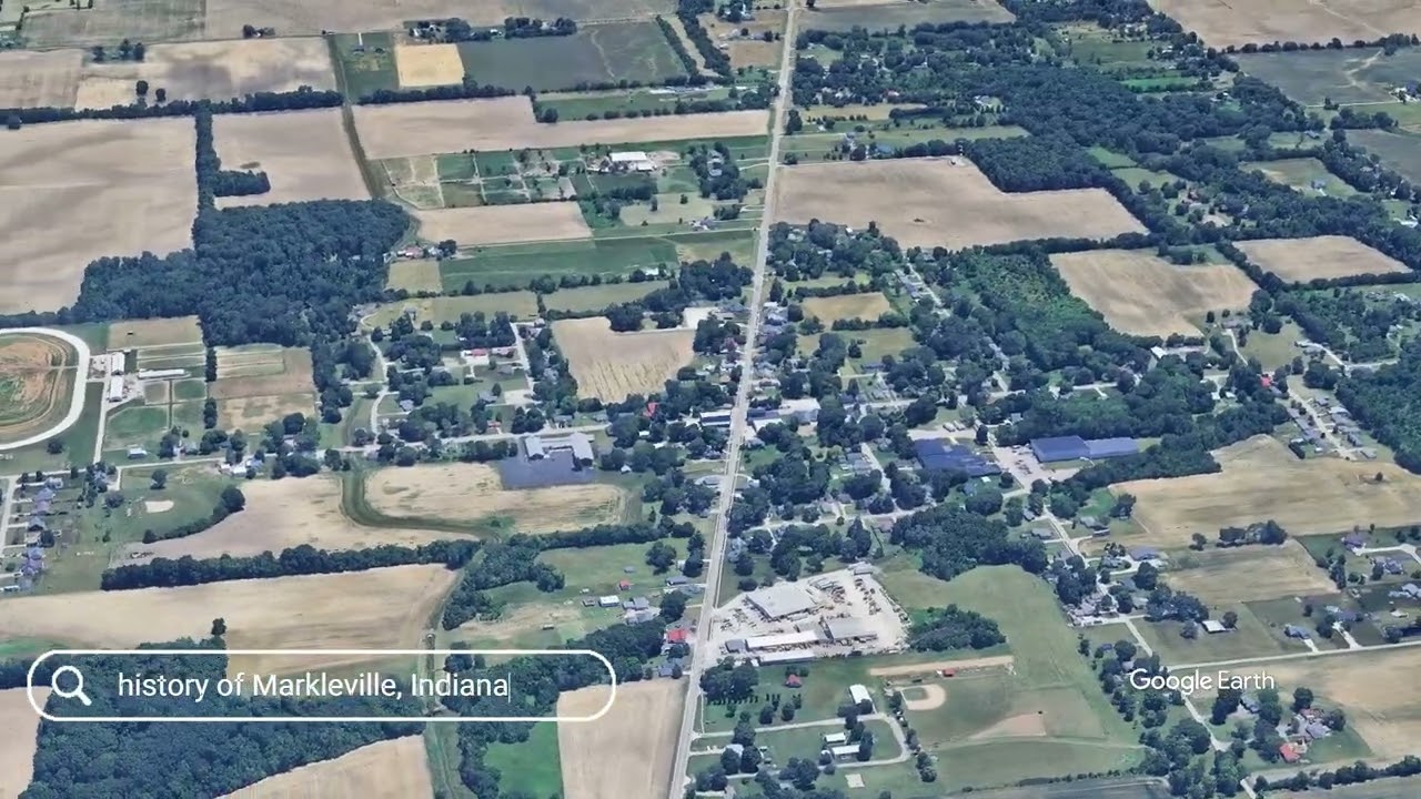 The history of Markleville, Indiana
