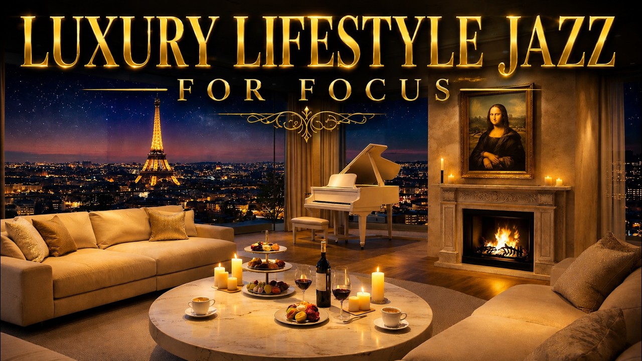 Расслабляющая фортепианная джазовая музыка ♥️ Paris Executive Lounge ☕