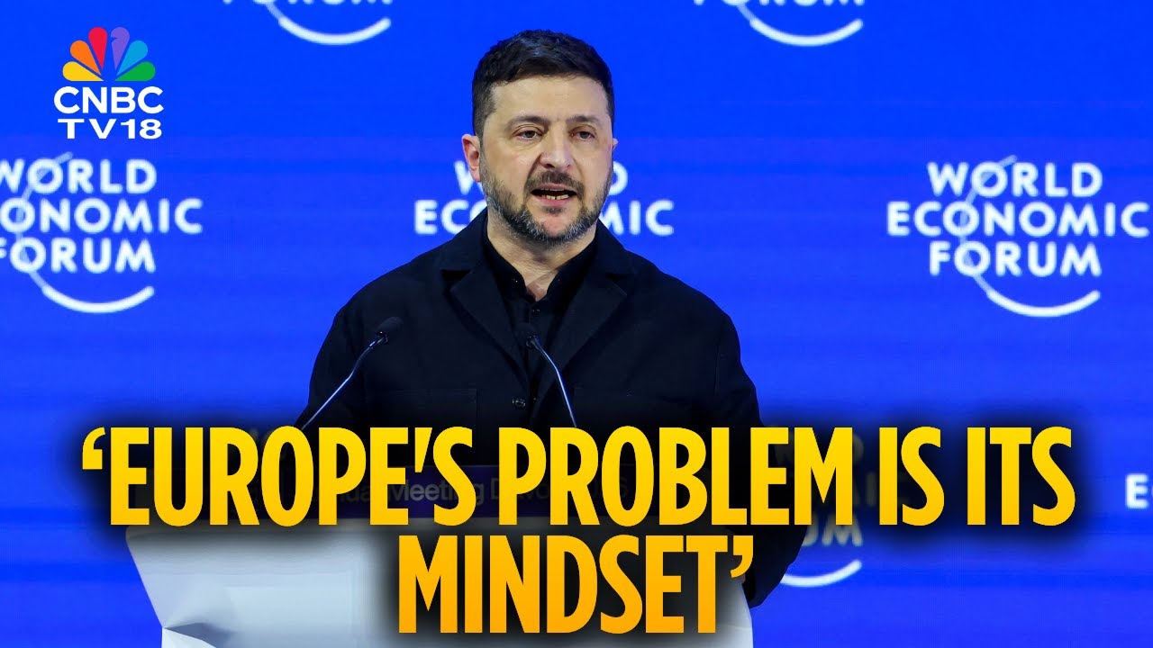 Zelenskyy's EXPLOSIVE SPEECH On Greenland, Iran, Venezuela, Putin & Trump | DAVOS 2026 | N18G