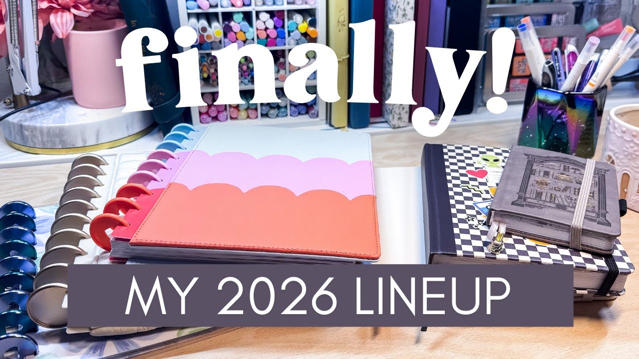 My 2026 Planner Lineup and Journal Ecosystem.... FINALLY!