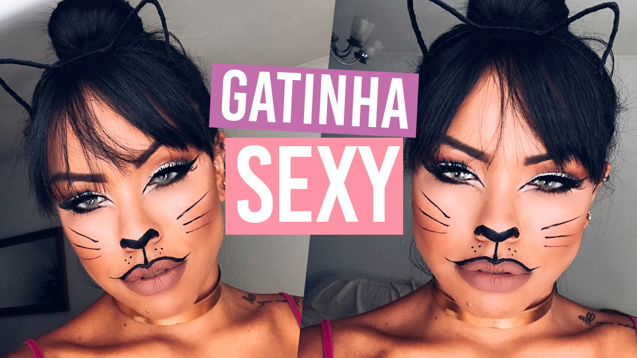 MAQUIAGEM DE CARNAVAL: GATINHA SEXY - #NathiTodoDia14