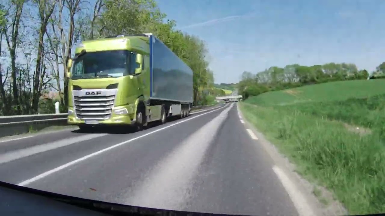 Rouler entre Jarny et Briey (Lorraine, France) Aller & retour