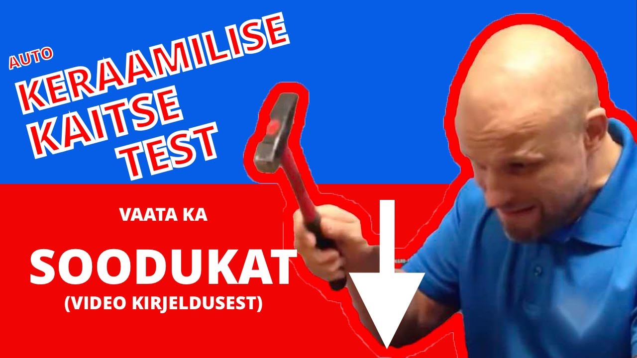 Auto keraamiline kaitse - TESTIME HAAMRIGA!!!