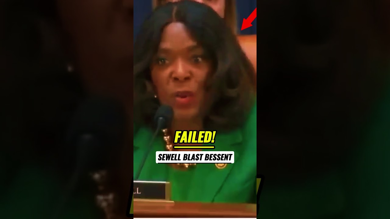 Terri Sewell Confronts Scott Bessent Over Trump's Economy in Heated Clash #shorts