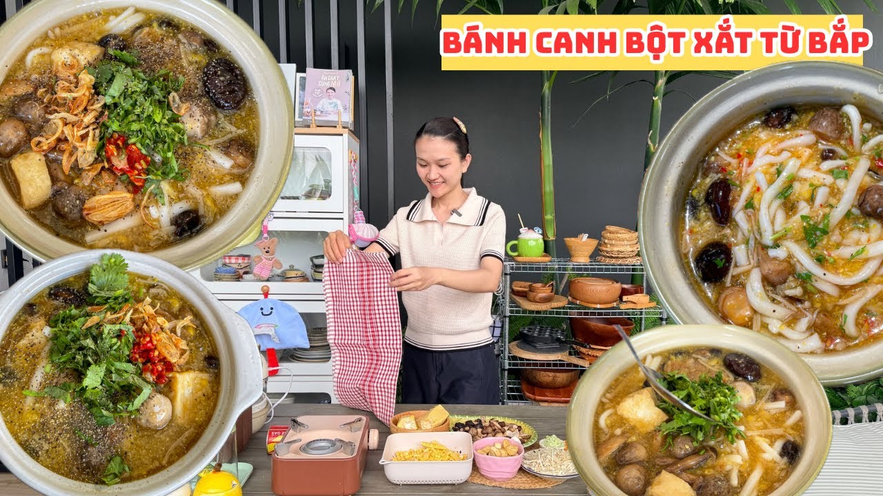 Bất Ngờ Cách Nấu Mới Bánh Canh Bột Xắt Chỉ 1 Nguyên Liệu Cho Nước Dùng | Accnhi 