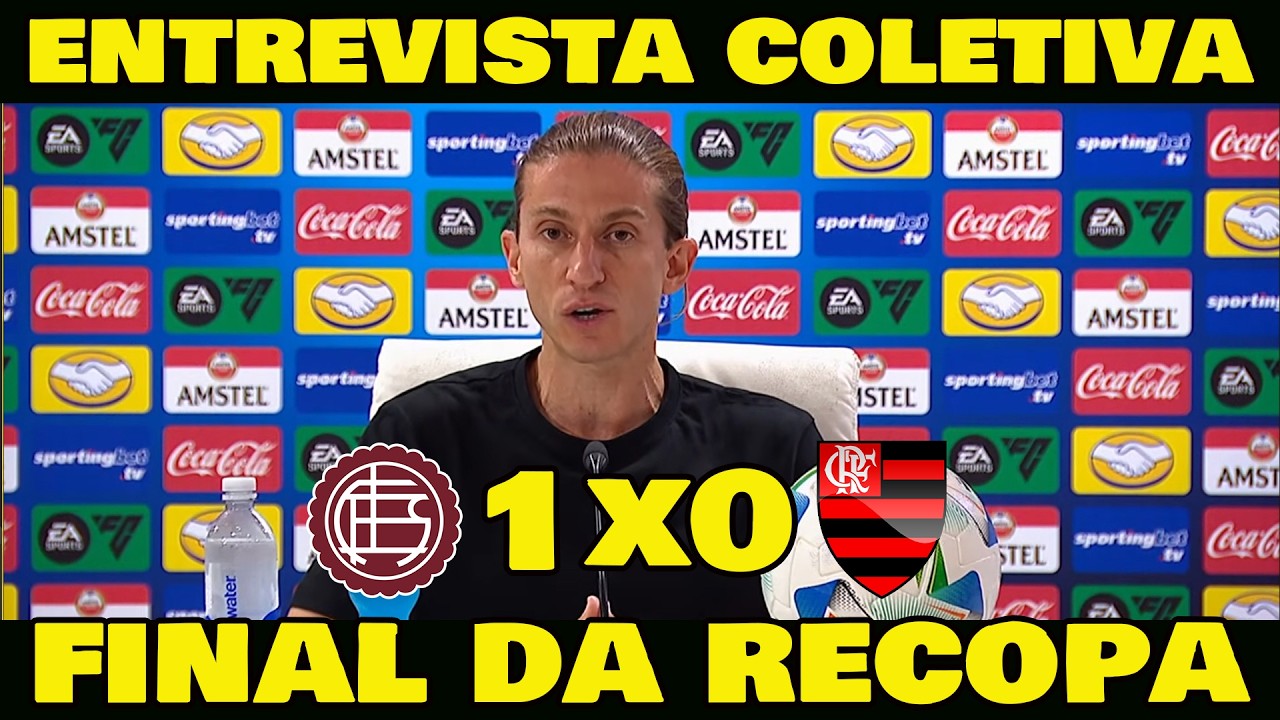 OLHA O QUE FILIPE LUÍS FALOU NA COLETIVA... LANÚS 1x0 FLAMENGO