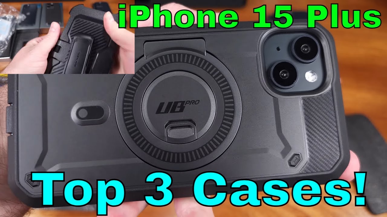 Top THREE iPhone 15 Plus Case Picks!
