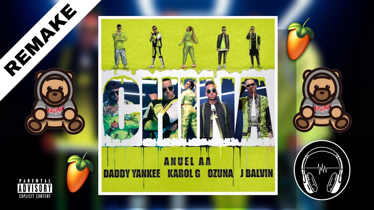 Anuel AA, Daddy Yankee, Karol G, Ozuna & J Balvin - China (Official Instrumental) | New Beats