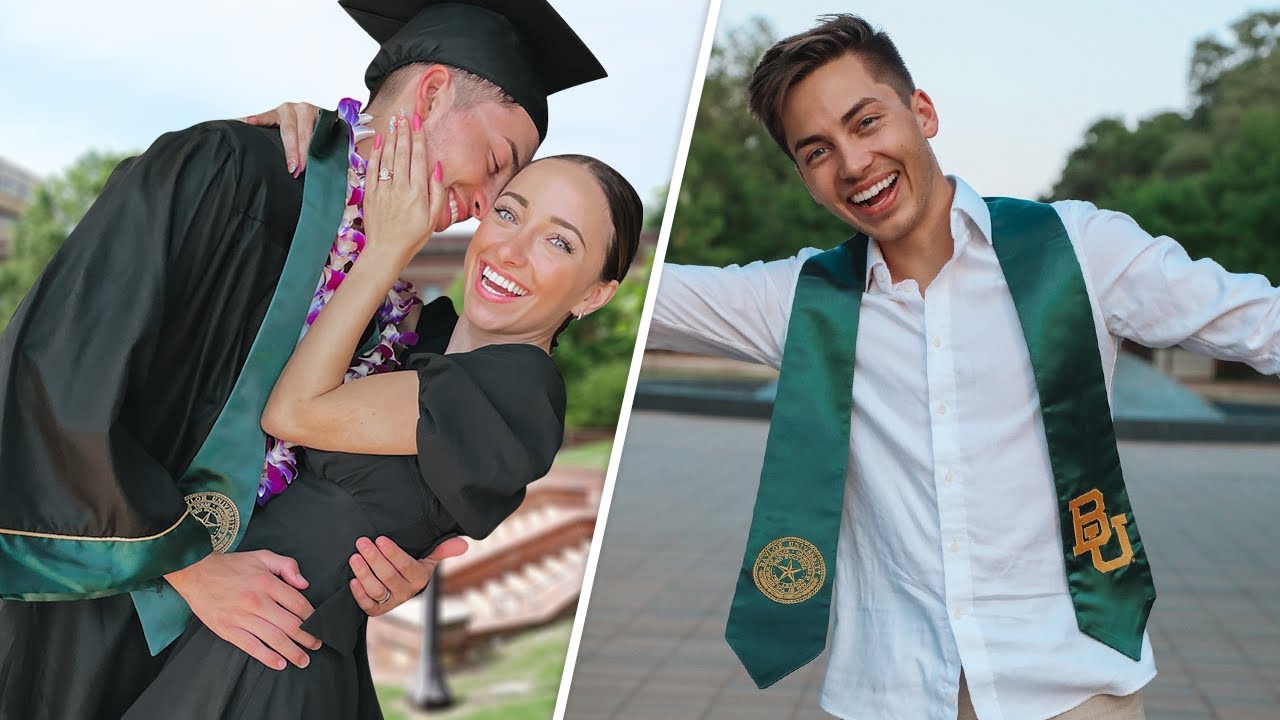 My Husband Graduates College! | Brooklyn & Bailey