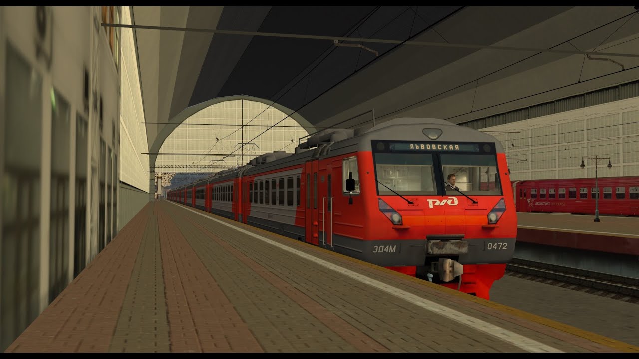С Нары до Москвы за полтора часа на ЭД4М | ZDSimulator