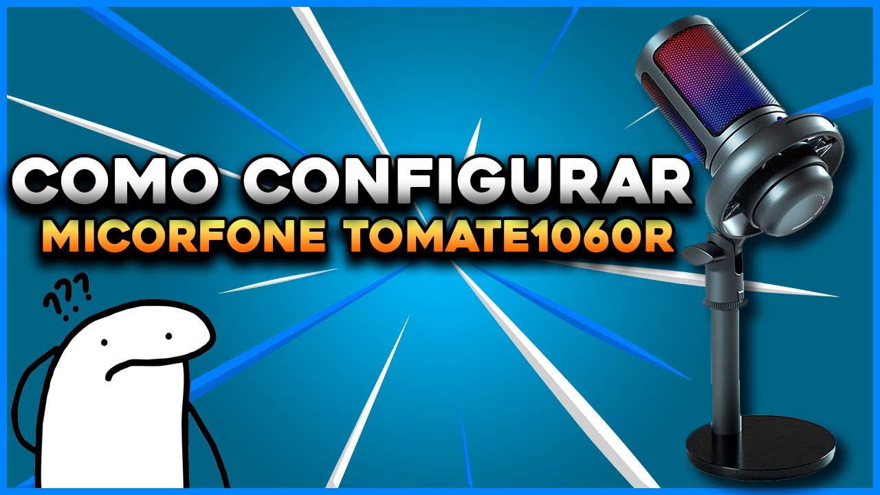 Configurando microfone | TOMATE 1060R