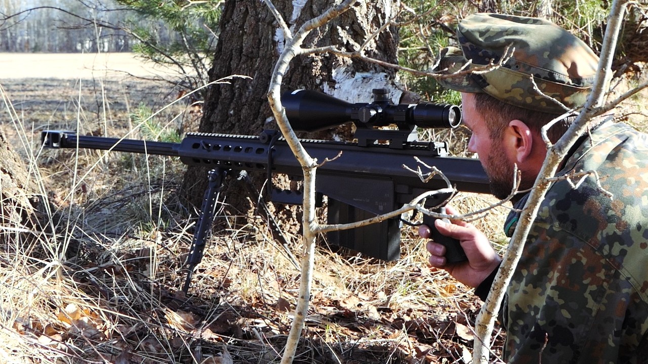 Präzisionsgewehr G82 bei der Jägertruppe