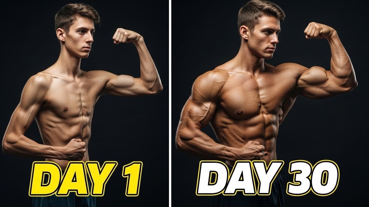 Grow Bigger Arms at Home in 30 Days 💪 (No Gym, No Weights)