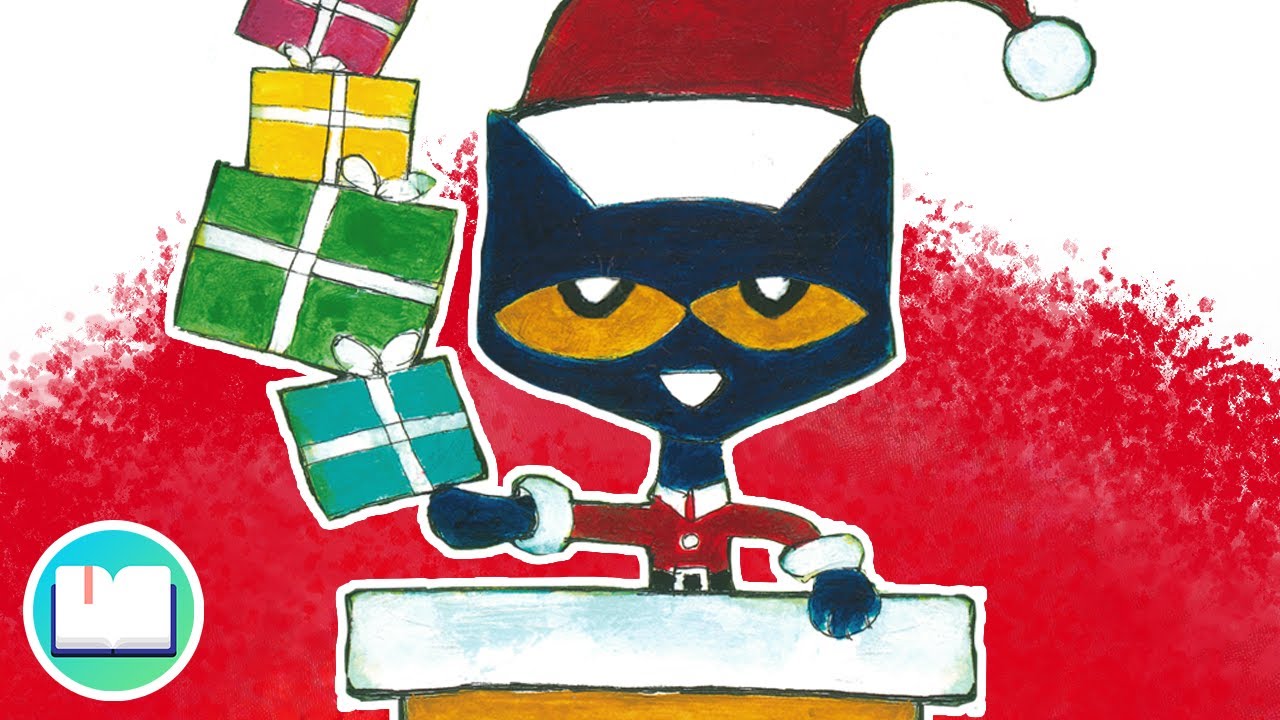 🎅 Pete the Cat saves Christmas - Animated and Read aloud!