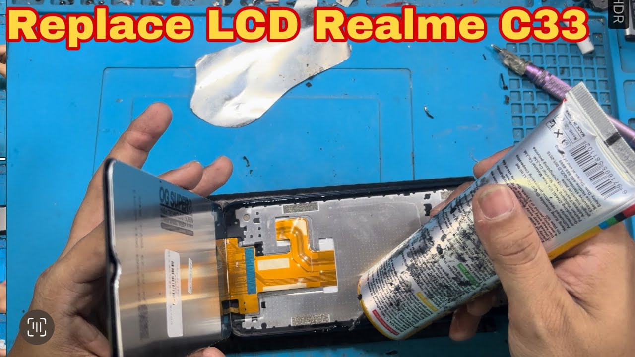 Cara Ganti Lcd Realme C33 Dengan Mudah II How To Replace Lcd Realme C33