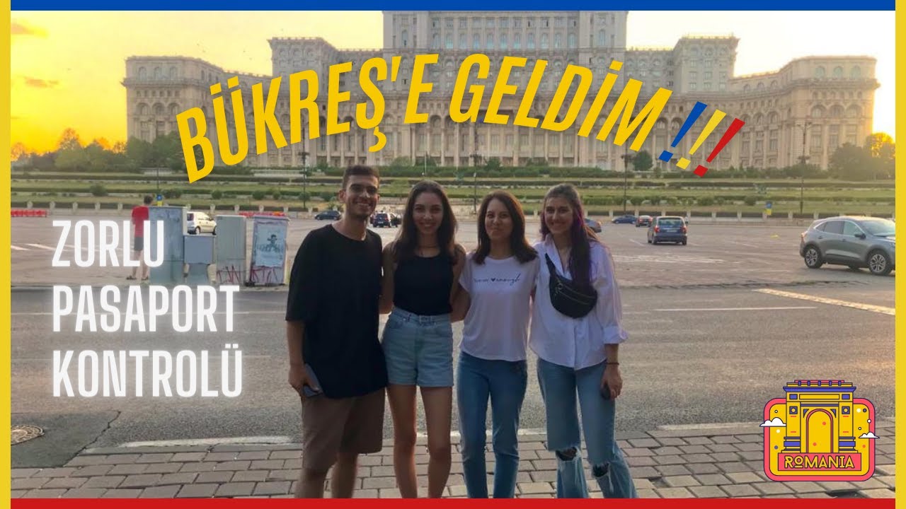 Romanya'ya Gidiyorum!! | zorlu pasaport kontrolü #bükreşvlog 🇷🇴