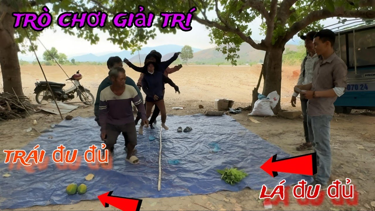 TRÒ CHƠI nhận thưởng bằng MÓN ĂN Đu Đủ truyền thống người dân tộc RAGLAI /215