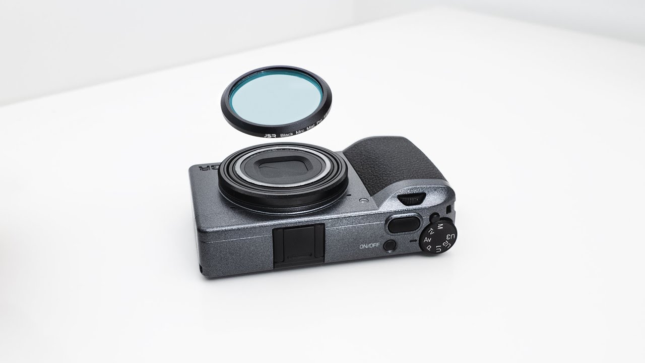 This MAGNETIC filter is perfect for Ricoh GR3!