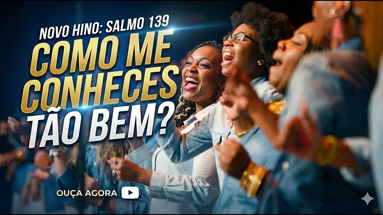 COMO ME CONHECES TÃO BEM | SALMO 139 | GROOVE CORAL BLACK GOSPEL