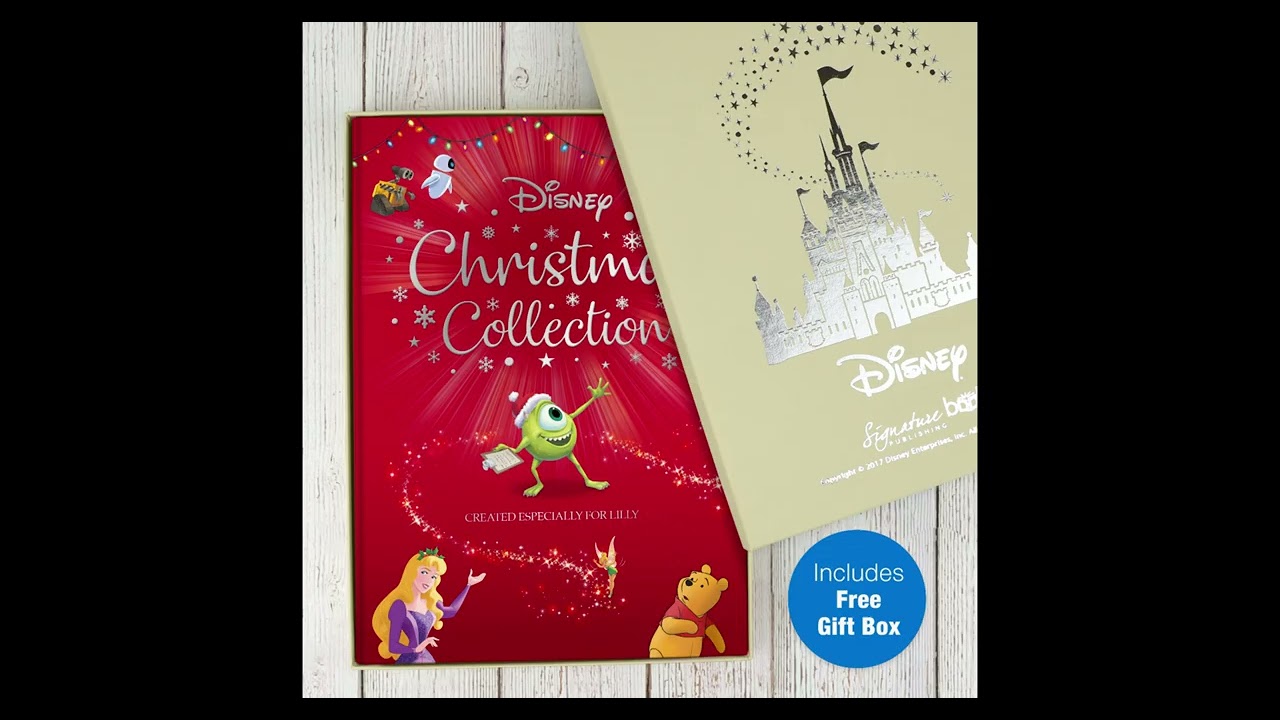 Personalised Disney Christmas Collection Book - By SmokeyDs.cp,
