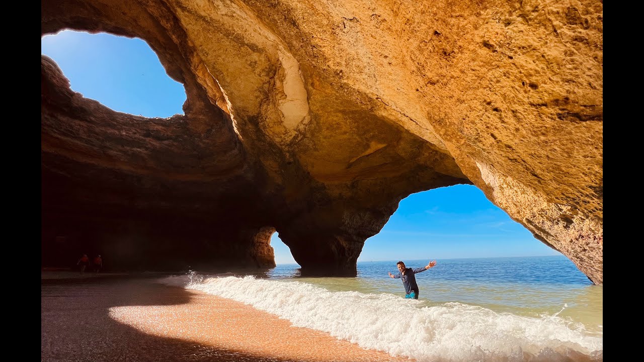 Two days in Algarve, Portugal #benagil cave #algarveportugal #albufeira