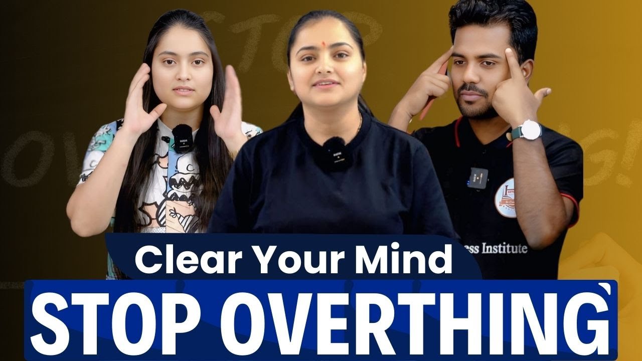 How To Stop Overthinking | English Speaking | Happiness Institute | Spoken English