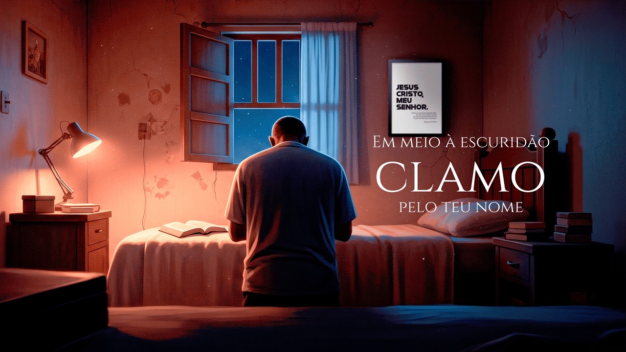 Ore na Madrugada com ao som de um louvor | Ambiente com Louvor para Buscar a Deus