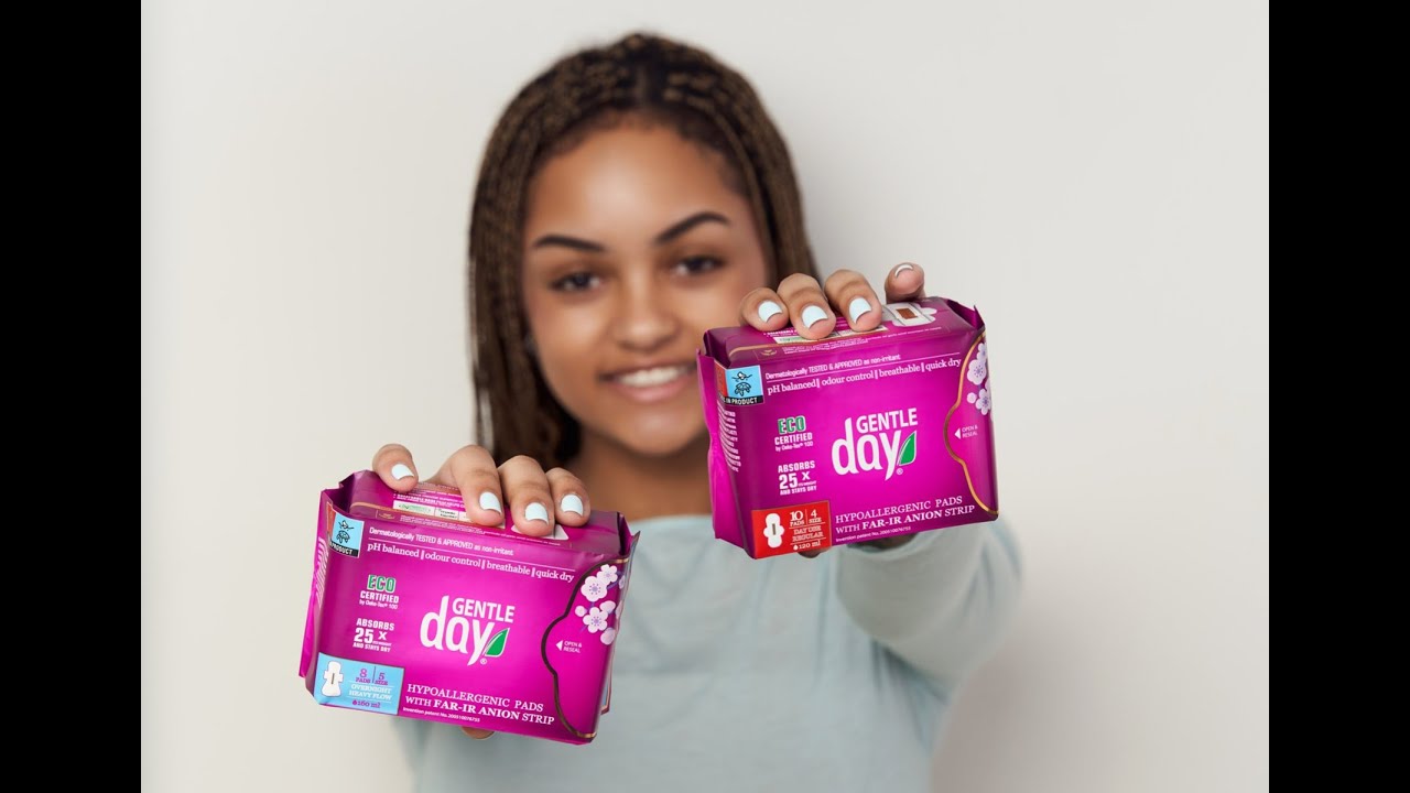 🌿 Gentle Day&reg; Pad Absorption Test &ndash; See the Difference! 🌿