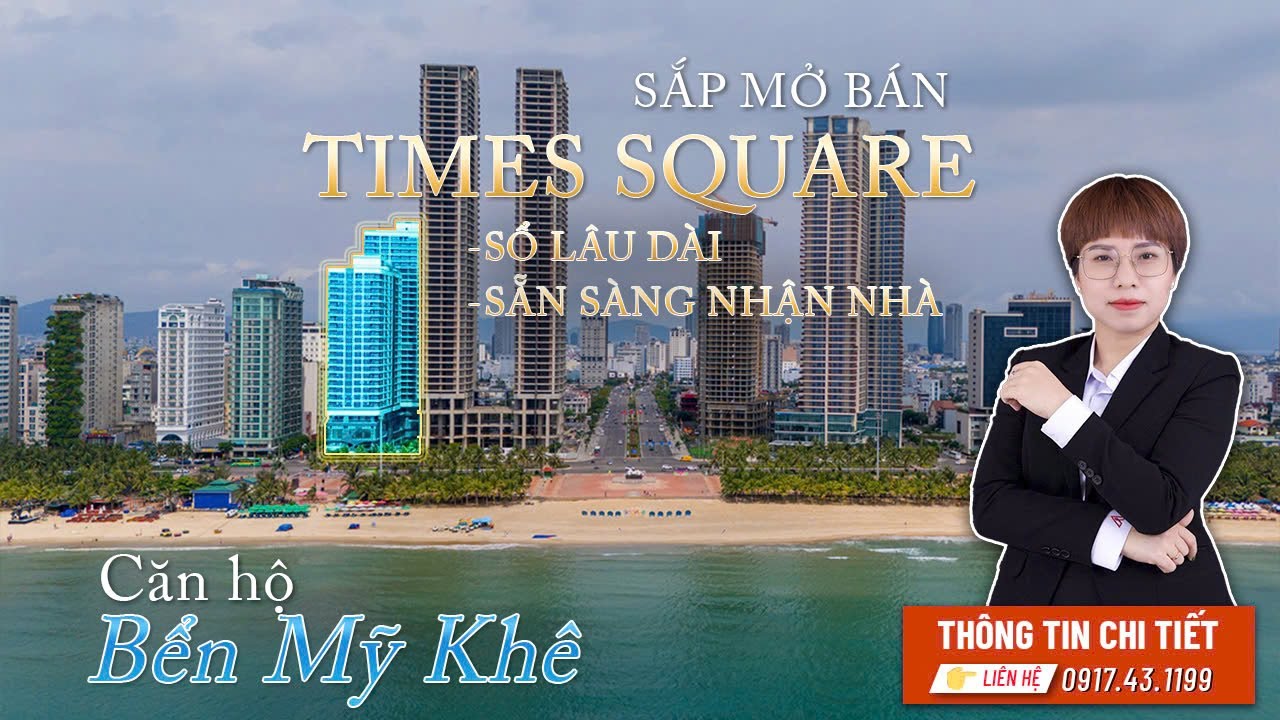 Times Square Đà Nẵng - Căn hộ biển sở hữu sổ hồng lâu dài