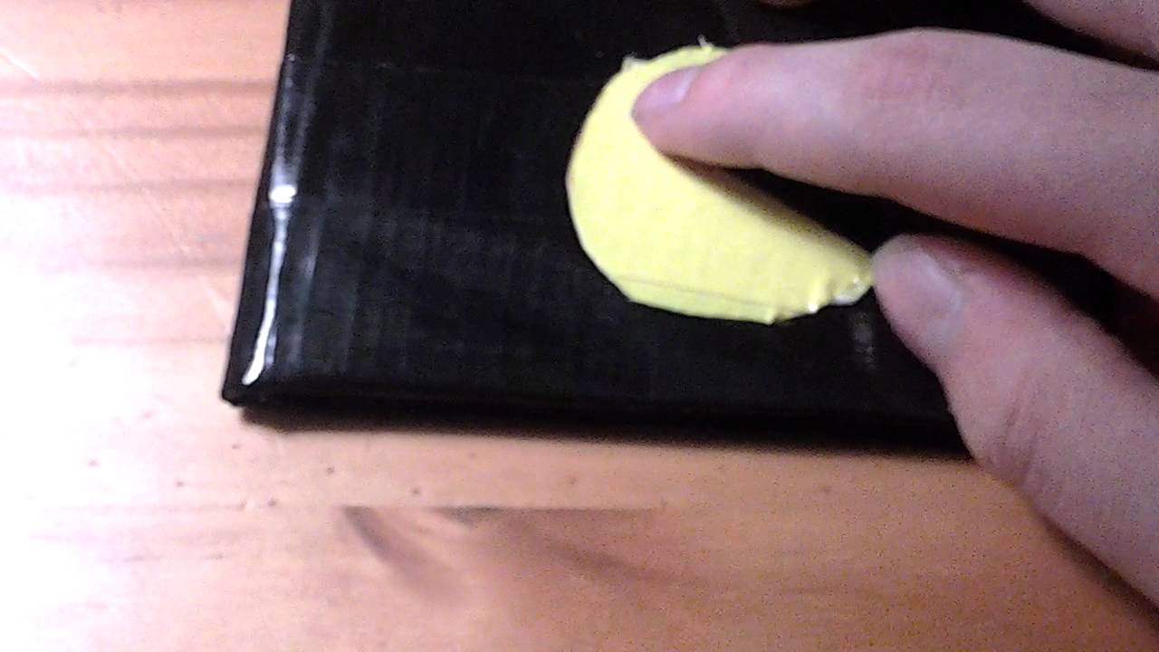 Pac Man Duct Tape Wallet