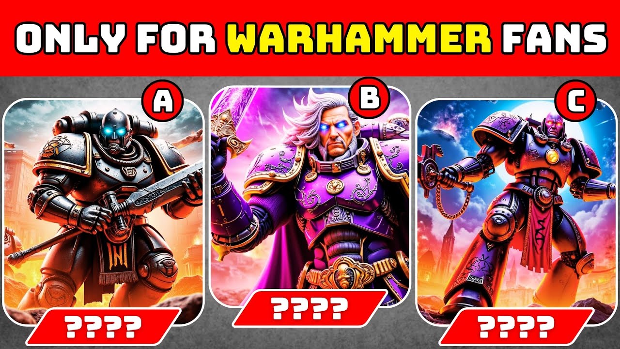 The Ultimate Warhammer 40K QUIZ!