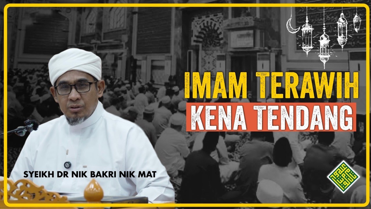 Imam Terawih Kena Tendang... Contoh.
