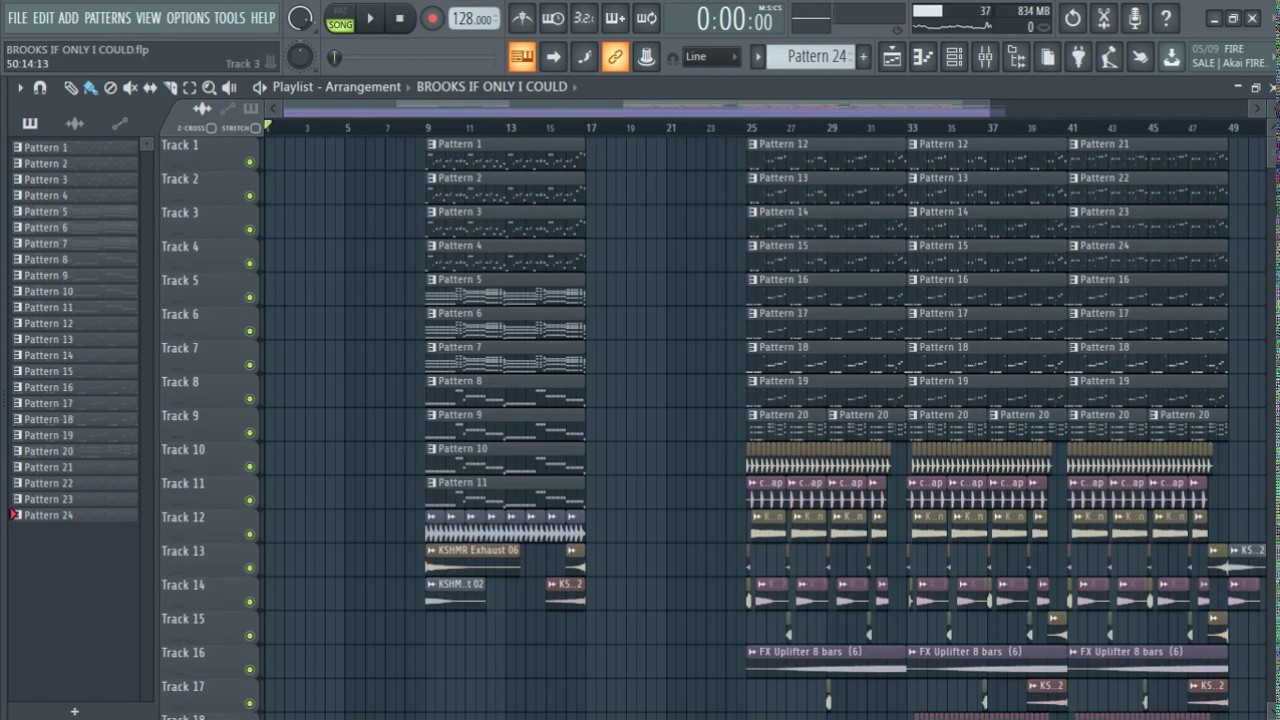 Brooks - If Only I Could FL Studio remake
