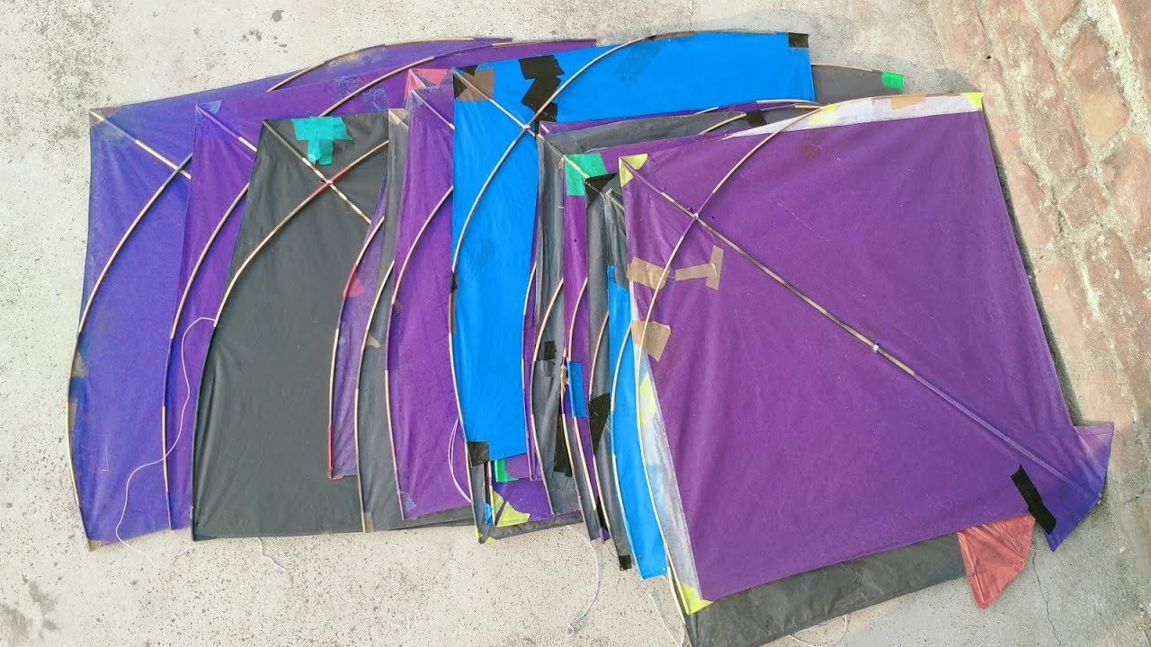 Kite loot Collection | लॉकडाउन में इतनी सारी पतंगे लूट ली |