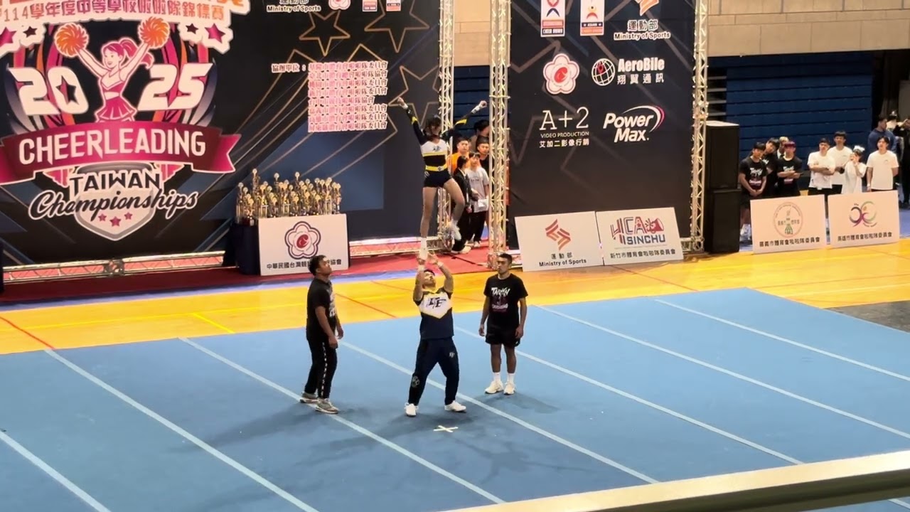2025 全國啦啦隊錦標賽 單底技巧公開混合組 Fream Fly Fan& Minnie