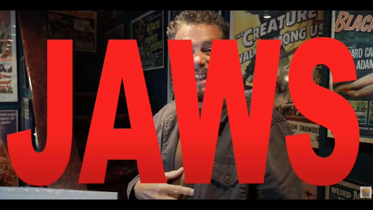 Jaws Collectibles Tour – Rare Toys, Original Poster & CJ THEE Becomes Quint!