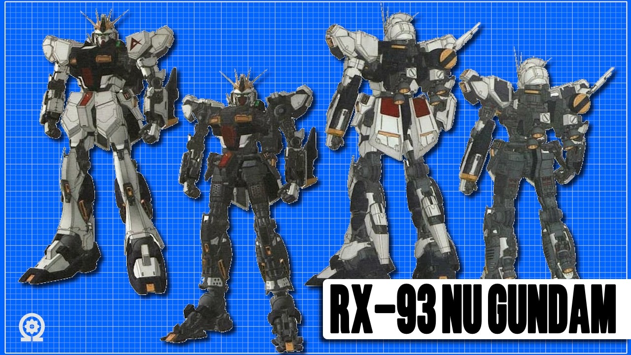 Protector of Humanity's Future - RX-93 Nu Gundam - [4K]