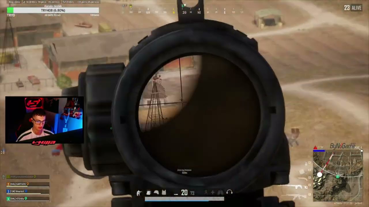 MİRAMAR DAĞLARINDAN WİN | #shilla #pubg